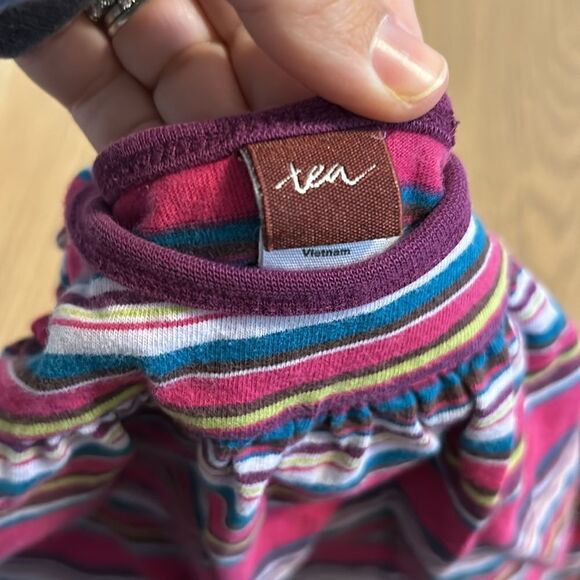 Tea stripe long sleeve 18-24M - Picture 2 of 5